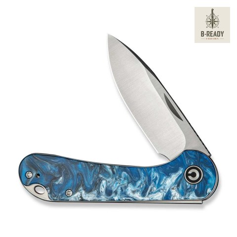 Nóż Civivi Elementum Slip Joint 14C28N Blue Resin