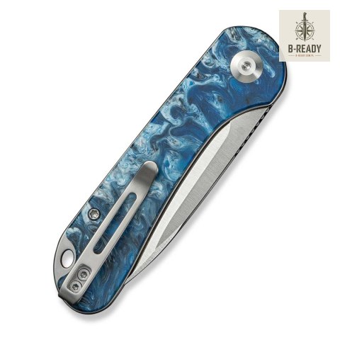 Nóż Civivi Elementum Slip Joint 14C28N Blue Resin