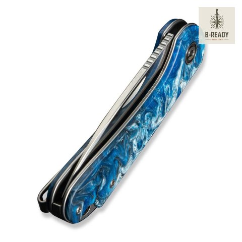 Nóż Civivi Elementum Slip Joint 14C28N Blue Resin