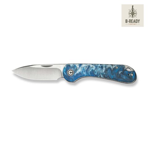 Nóż Civivi Elementum Slip Joint 14C28N Blue Resin