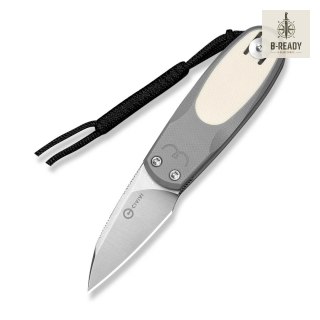 Nóż Civivi Purr Nitro-V Gray & Ivory G10