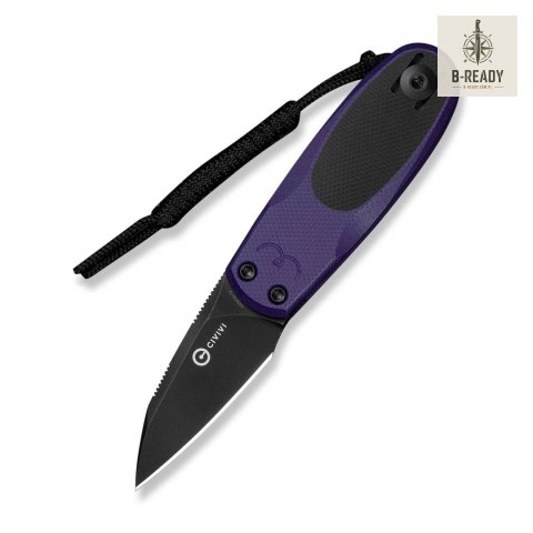 Nóż Civivi Purr Nitro-V Purple & Black G10