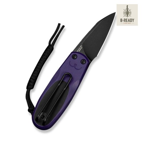 Nóż Civivi Purr Nitro-V Purple & Black G10