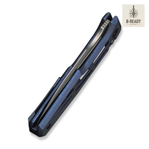 Nóż Składany WE Knife Dressytak M390 Blue Titanium