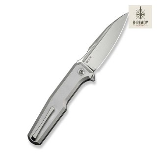 Nóż Składany WE Knife Dressytak M390 Gray Titanium