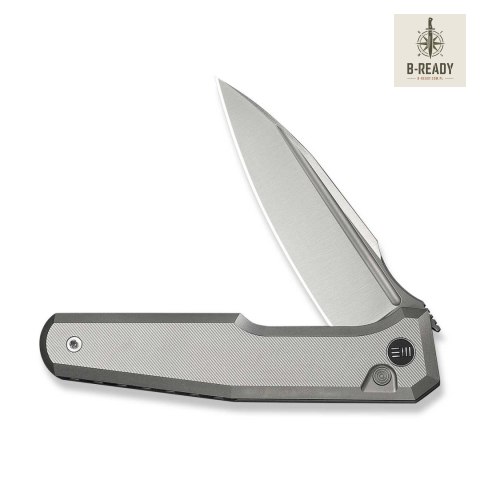 Nóż Składany WE Knife Dressytak M390 Gray Titanium