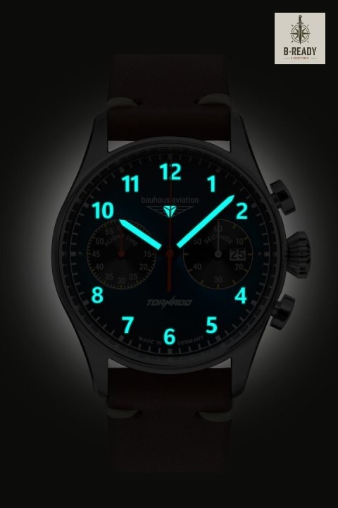 Zegarek Bauhaus Aviation Tornado 27723 42 mm
