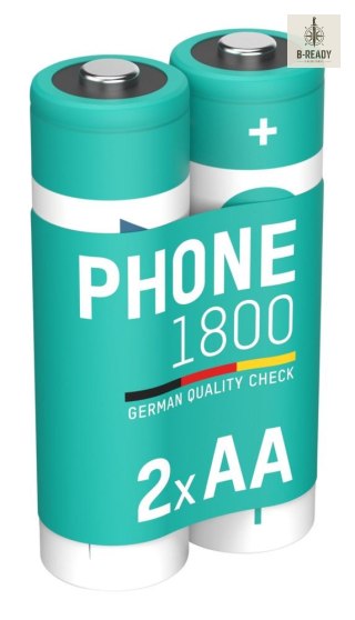 Akumulatory Ansmann Dect NiMH AAR6 typ 1800 2szt