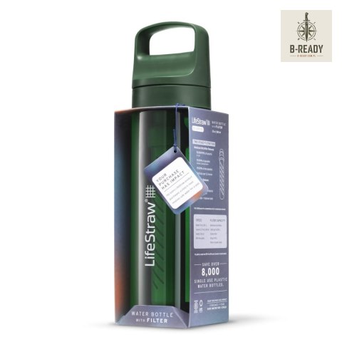 Butelka z filtrem LifeStraw Go 20 TGreen 650ml