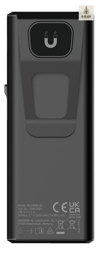Lampa warsztatowa Ansmann WL1200R1200lm aku
