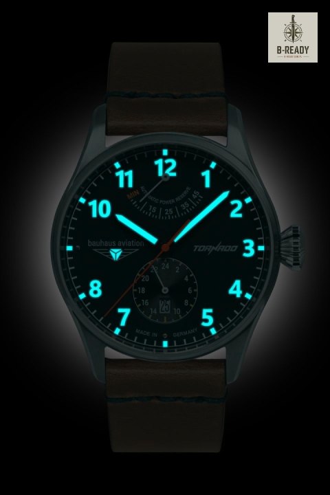 Zegarek Bauhaus Aviation Tornado 27902 42 mm