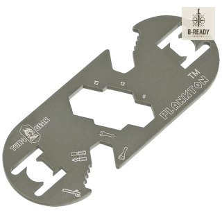MultiTool Turq Gear Plankton Set (Tool No.2) Cerakote OD Green Stainless Steel Turq Gear