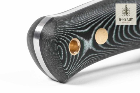Nóż Casström No10 SFK GreenMicarta Sleipner Kydex