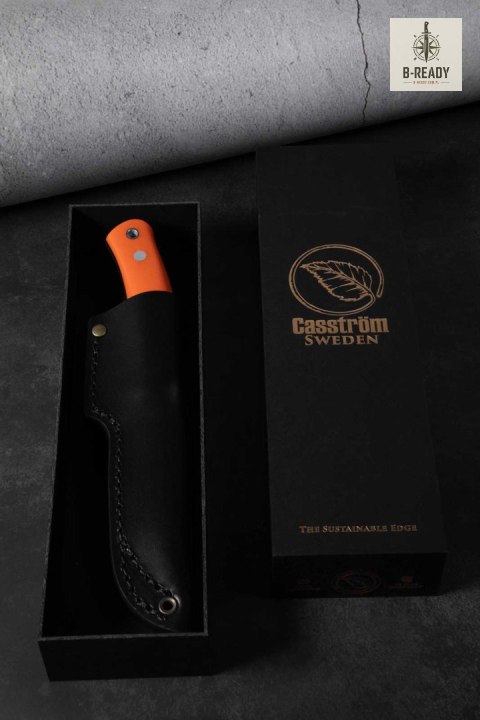 Nóż Casström No10 SFK Orange G10 14C28N