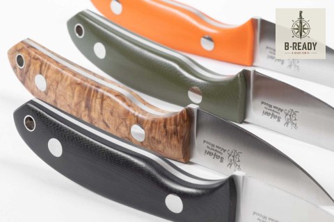 Nóż Casström Safari Mini Hunter Stab Curly Birch