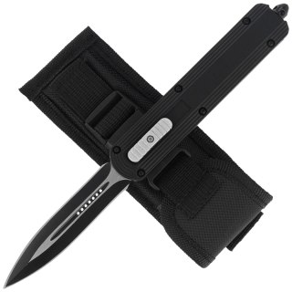 Nóż automatyczny Dulotec OTF Black Aluminium, Black/Satin 3Cr13MoV (K190A-BK) Dulotec