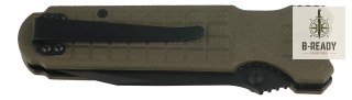 Nóż automatyczny Fox Predator Evolution OD Green FRN, Black Idroglider Niolox (FX-449 OD) FOX