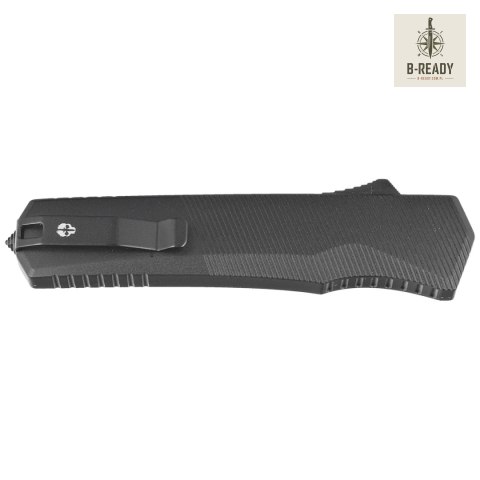 Nóż automatyczny OTF Tekto A5 Spry D/E Black Aluminium, Black CPM S35VN Tekto Knives