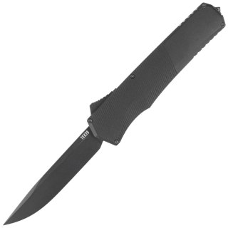 Nóż automatyczny OTF Tekto A5 Spry D/P Black Aluminium, Black CPM S35VN Tekto Knives