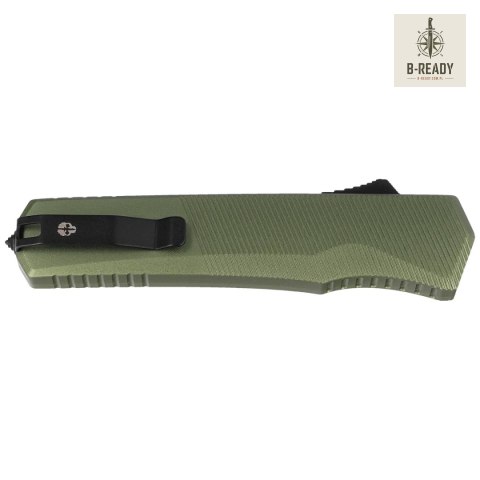 Nóż automatyczny OTF Tekto A5 Spry D/P OD Green Aluminium, Black CPM S35VN Tekto Knives