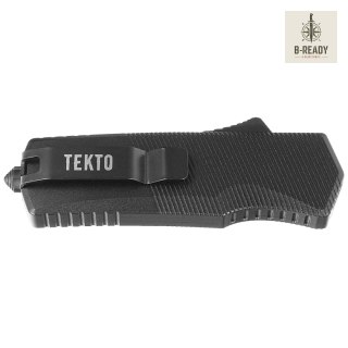 Nóż automatyczny OTF Tekto A5 Spry Mini T/E Black Aluminium, Black CPM S35VN Tekto Knives