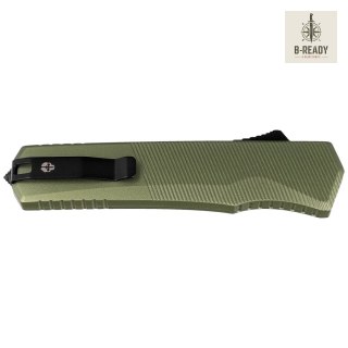 Nóż automatyczny OTF Tekto A5 Spry T/E OD Green Aluminium, Black CPM S35VN Tekto Knives