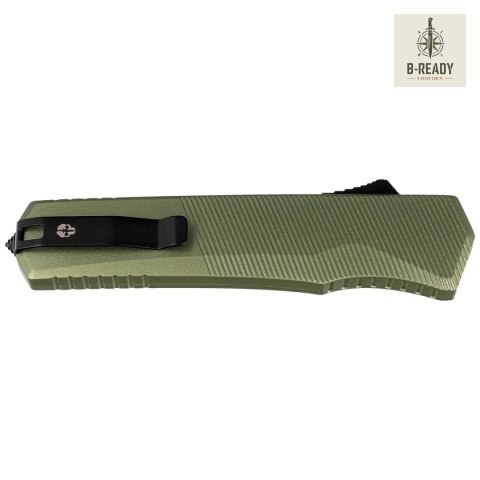 Nóż automatyczny OTF Tekto A5 Spry T/E OD Green Aluminium, Black CPM S35VN Tekto Knives