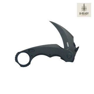Nóż składany Kubey Rogue Pikal Black G10, Blackwashed 14C28N by MUZI Design (KU298B) Kubey Knife