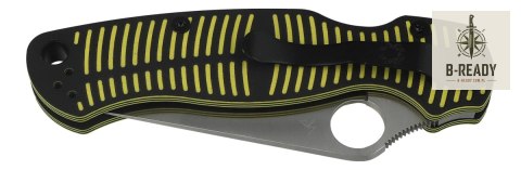 Nóż składany Spyderco Para Military 2 Salt Yellow/Black G10, Satin MagnaCut by Sal, Eric Glesser (C81GBKYLMCP2) Spyderco Inc.