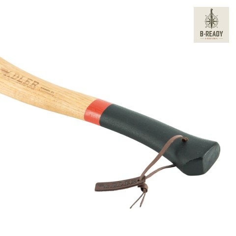 Siekiera rozłupująca Adler Short Splitter Black / Red Hickory Wood, C45 Carbon Steel (230.0H125A011) Adler