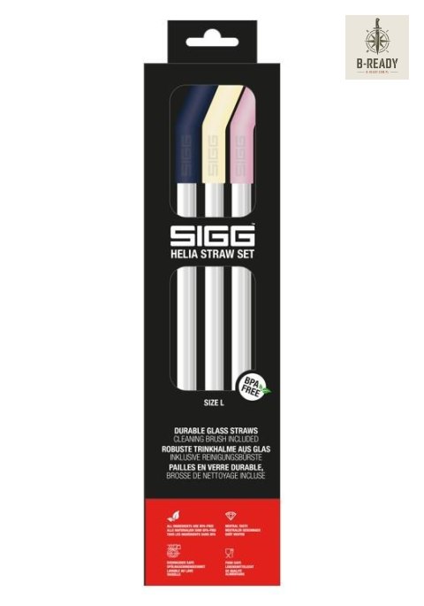 SIGG Zestaw Słomek Helia Night Large 0.6L