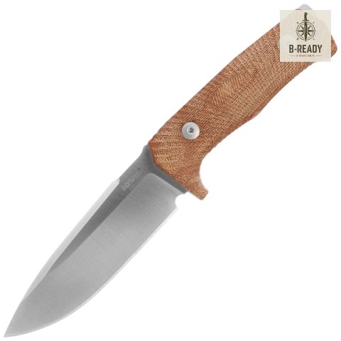 Nóż LionSteel Tactical Natural Canvas Micarta, Satin Niolox by Molletta (T5 CVN) LionSteel