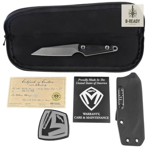 Nóż Medford UDT Pro Black G10, Std HW, Tumbled 20CV by Greg Medford (MK114VTQ-08KB-SPQ3-Q4) Medford Knife and Tool