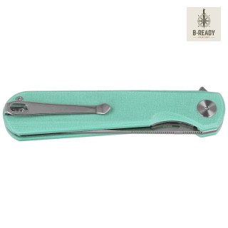 Nóż składany Bestechman Flick Aqua G10, Satin/Stonewashed D2 by Ostap Hel (BMK13D) Bestechman by Bestech Knives