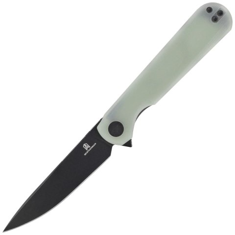 Nóż składany Bestechman Flick Jade G10, Black PVD D2 by Ostap Hel (BMK13E) Bestechman by Bestech Knives