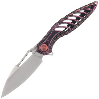 Nóż składany RikeKnife Thor6 Black / Purple Titanium, Satin M390 (RK Thor6-M-BP) RikeKnife Co. Ltd.