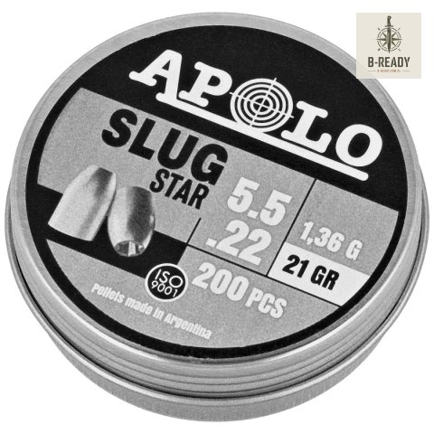 Śrut Apolo Slug Star 21 5.5 mm, 200 szt. 1.36g/21.0gr (19312) Apolo