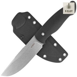 Nóż Kubey Eskoria Black G10, Beadblasted 14C28N by Bastards Knives (KU268A) Kubey Knife