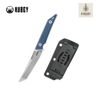Nóż Kubey Goliath Denim Micarta, Beadblasted 14C28N by Jake Hoback (KU430C) Kubey Knife