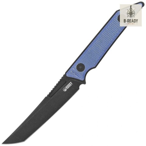 Nóż Kubey Goliath Denim Micarta, Blackwashed 14C28N by Jake Hoback (KU430D) Kubey Knife