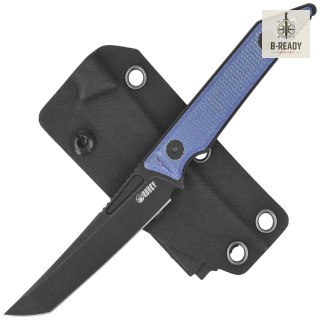 Nóż Kubey Goliath Denim Micarta, Blackwashed 14C28N by Jake Hoback (KU430D) Kubey Knife
