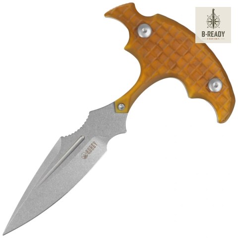 Nóż Kubey Medusa Ultem, Beadblast 14C28N by MUZI Design (KU242G) Kubey Knife