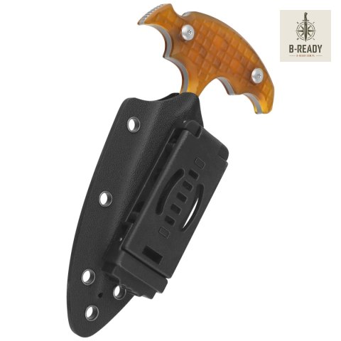 Nóż Kubey Medusa Ultem, Beadblast 14C28N by MUZI Design (KU242G) Kubey Knife