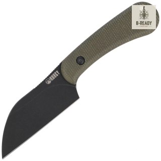 Nóż Kubey Rock Hopper Green Micarta, Blackwashed 14C28N by Scott Halpern (KU412F) Kubey Knife