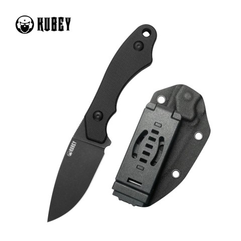Nóż Kubey TLB I Black G10, Blackwashed 14C28N by Alessandra De Santis (KU467B) Kubey Knife