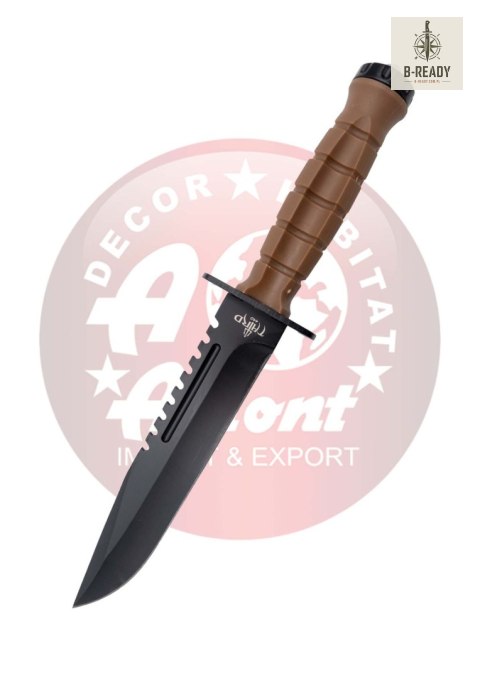 Nóż Third Decor Habitat H1204R Brown PTR, Black 420 (TH-H1204R) Decor Habitat