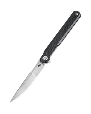 Nóż składany Bestech Duoz Black G10, Satin 14C28N by Ostap Hel (BG65A) Bestech Knives