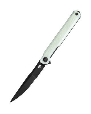Nóż składany Bestech Duoz Jade G10, Black PVD 14C28N by Ostap Hel (BG65D) Bestech Knives