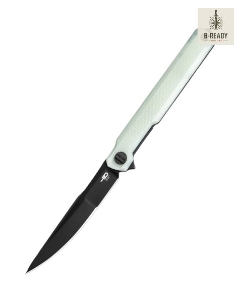 Nóż składany Bestech Duoz Jade G10, Black PVD 14C28N by Ostap Hel (BG65D) Bestech Knives