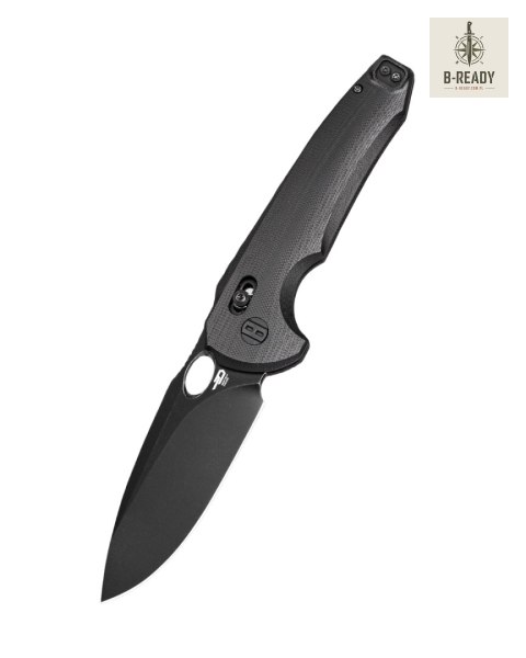 Nóż składany Bestech Noctar Black G10, Black PVD 14C28N by Kombou (BG66H) Bestech Knives